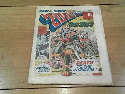 Buy 2000 AD Comic - Prog No 49 - Date 28/01/1978 - UK Paper Comic (Damaged Spine) • 5.99£
