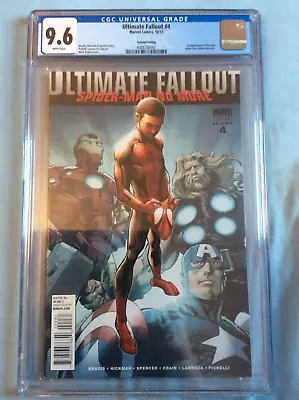 Buy Ultimate Fallout #4 CGC 9.6 Second Printing (1st App Of Miles Morales) Marvel • 130£