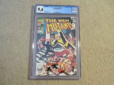 Buy Marvel New Mutants #10 CGC Universal Grade 9.6 1983 White Pages See My Store • 35.48£