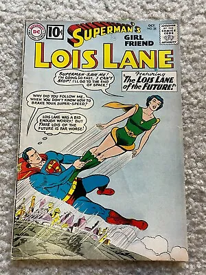 Buy Superman's Girlfriend Lois Lane #28 Silver Age Marvel Comic Book • 27.60£