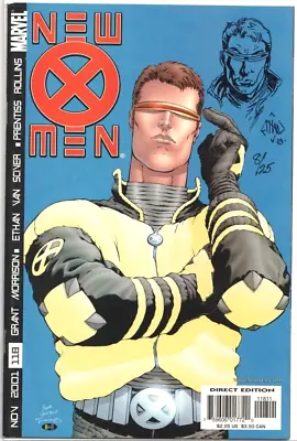 Buy New X-men #118 Signed Ethan Van Sciver Remarked Cyclops Sketch Jay Co Coa Movie • 89.95£