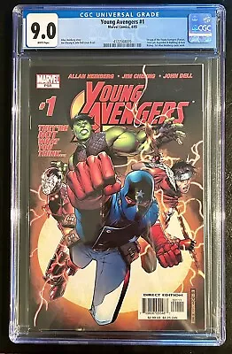 Buy Young Avengers (Vol 1) #1, Apr 05, CGC 9.0, Multiple First Apps, MCU Spec • 119.99£