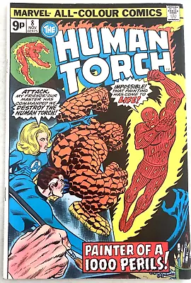 Buy Human Torch # 8. 1st Series. November 1975.  Jack Kirby-art. Fn/vfn 7.0. • 9.99£