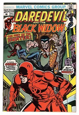 Buy Daredevil Vol 1 No 104 Oct 1973 (VFN) (8.0) Marvel, Bronze Age • 19.99£
