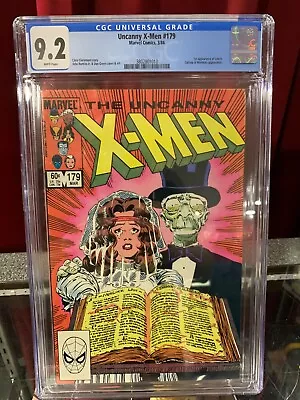 Buy Uncanny X-Men #179 CGC 9.2 Key! Marvel Comics, 1984, MCU • 51.47£