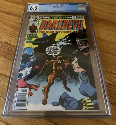 Buy Daredevil #157 CGC 6.5 (1979) Captain America Black Widow Hercules • 43.61£
