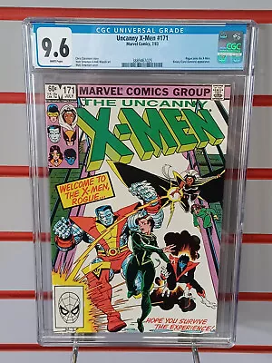 Buy UNCANNY X-MEN #171 (Marvel Comics, 1983) CGC Graded 9.6  ~ WHITE Pages • 48.26£