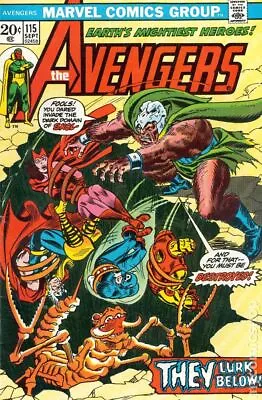 Buy Avengers #115 VG/FN 5.0 1973 Stock Image Low Grade • 7.01£