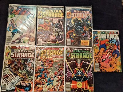 Buy Marvel Comics 1970-80s Strange Tales, Doctor Strange #185,28,29,31,48,49,50 G/VG • 19.71£