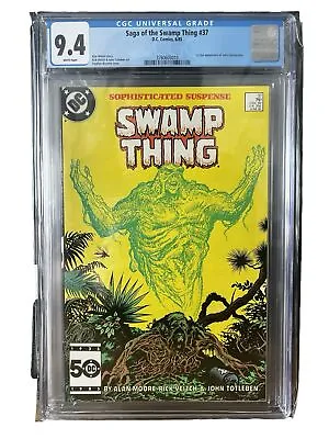Buy Saga Of The Swamp Thing #37 CGC • 450£