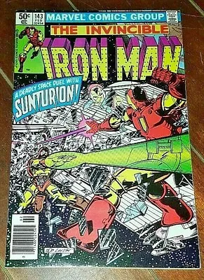 Buy The Invincible Iron Man #143, (1981, Marvel): Meter On The Sun! • 5.98£