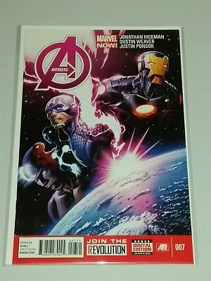 Buy Avengers #7 Nm (9.4 Or Better) Marvel Now! Comics May 2013 • 4.25£