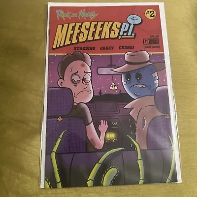 Buy Rick And Morty Meeseeks Pi #2 B Gina Allnatt Manga Variant ONI Press Comics • 4£
