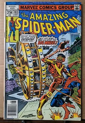 Buy Amazing Spider-Man 183 Marvel 1978, 1st App Big Wheel • 16.08£