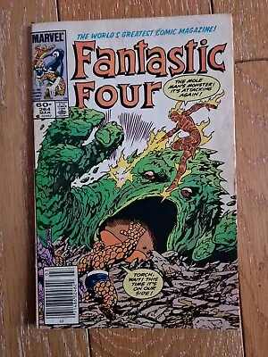 Buy Marvel Comics Fantastic Four #264 Bronze Age 1984 Rare  Newsstand Variant 80s  • 5£