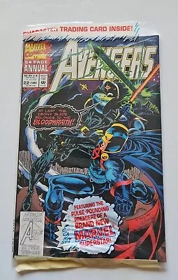 Buy Avengers Annual #22  Marvel Comics 1993 W/ Card Bloodwrath Opened  • 3.20£