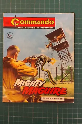 Buy COMMANDO COMIC WAR STORIES IN PICTURES No.593 MIGHTY MAGUIRE (GN158) • 19.99£