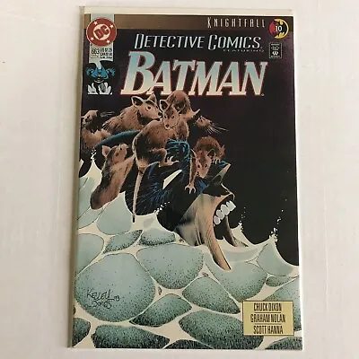 Buy Detective Comics 663  DC 1993 VF NM  8.5 - 9.0  Knightfall Pt 10  Montoya / Bane • 4.01£