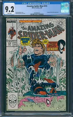 Buy Amazing Spider-Man #315 (1989) CGC 9.2 White Pages • 51.97£