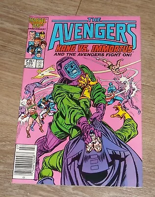 Buy AVENGERS # 269 MARVEL COMICS July 1986 NEWSSTAND VARIANT KANG Vs IMMORTUS • 7.88£