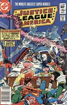 Buy Justice League Of America Mark Jewelers #205MJ FN 1982 Stock Image • 5.35£