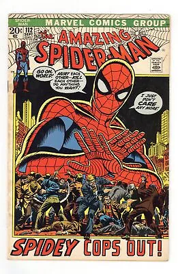 Buy Amazing Spider-Man #112 GD/VG 3.0 1972 • 18.96£
