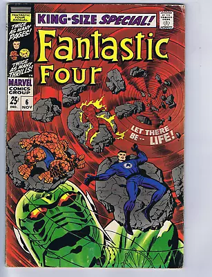Buy Fantastic Four King Size Annual #6 Marvel 1968 Let There Be Life ! 1st Annihilus • 157.50£