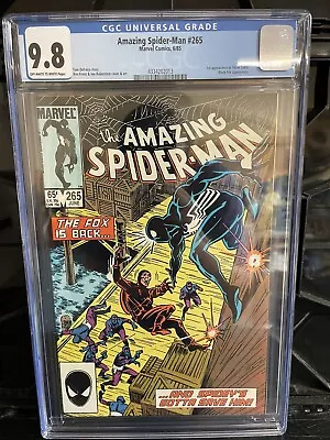 Buy Amazing Spider-man #265 (1985) - Cgc Grade 9.8 - 1st Appearance Of Silver Sable! • 202.73£