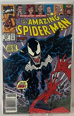 Buy The Amazing Spider Man #332 Venom's Back Marvel Comics 1990 • 6.70£
