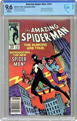 Buy Amazing Spider-Man #252N Newsstand Variant CBCS 9.6 1984 21-16D70E0-001 • 931.69£