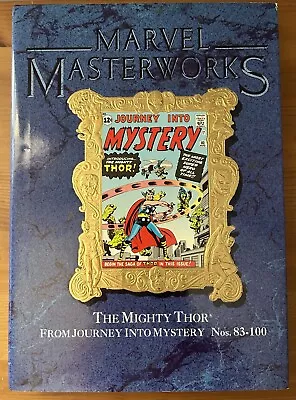 Buy Marvel Masterworks Vol. 18 Thor: Journey Into Mystery 83-100 HC, DM Variant! • 30.08£