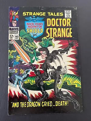 Buy Strange Tales #163 - 1st Appearance Of Clay Quartermain (Marvel, 1967) Fine- • 13.02£