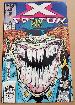 Buy X-Factor (Vol. 1) #30 - MARVEL Comics - July 1988 - FINE- 5.5 • 1.50£