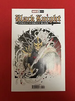 Buy Black Knight Curse Of The Ebony Blade #1 Peach Momoko Variant Marvel Comics 2021 • 8£