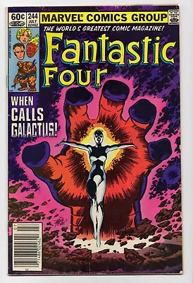 Buy Fantastic Four #244 - Marvel Comics (1982) 1st. App Nova II • 13.45£