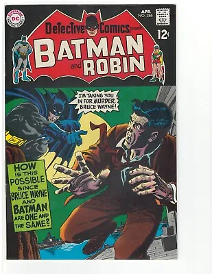 Buy Detective Comics 386 (1969) Stand In For Murder. 9.4/9.6 • 133.56£