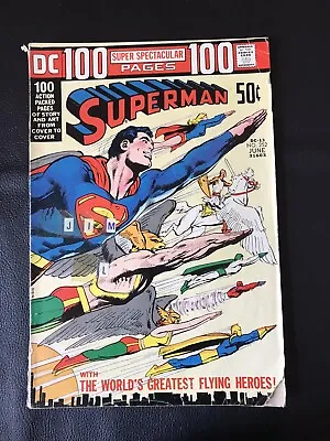 Buy 100 Page Super Spectacular DC-13 / Superman 252 1972 Neal Adams Wraparound Cover • 47.43£
