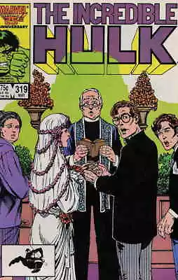Buy Incredible Hulk, The #319 VF/NM; Marvel | Wedding Bruce Banner & Betty - We Comb • 11.84£