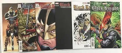 Buy 6x BLACK KNIGHT Curse Of The Ebony Blade # 1 Comic ~  Variant A B C E F H ~2021 • 23.83£