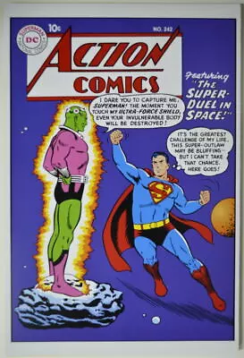 Buy ACTION COMICS #242 COVER PRINT Superman 1st Brainiac • 19.91£