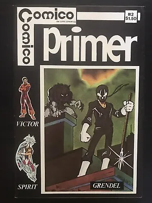 Buy Primer #2 First Printing Original 1982 Comico Comic 1st Grendel Appearance • 1,965.58£
