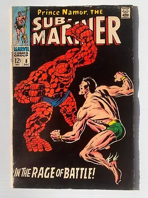 Buy Sub-Mariner #8 1968 -  In The Rage Of Battle!  • 55.77£