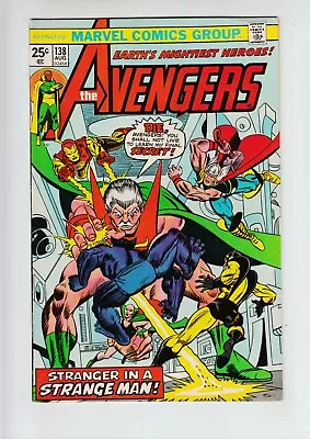 Buy The Avengers #138 Marvel Comics 1975 Beast Moondragon Thor Iron Man VFNM • 8£