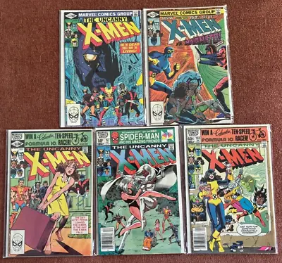 Buy Uncanny X-Men #149-153 Complete Run / Lot FIVE Issues EXCELLENT CONDITION Xmen • 47.32£