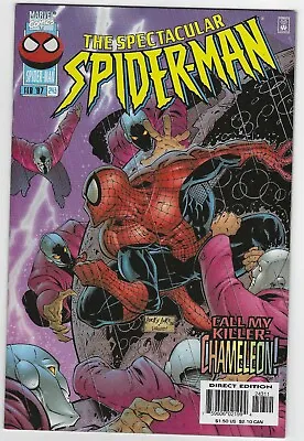 Buy The Spectacular Spiderman 243 Nm 1997 Peter Parker Amazing 1976 Series Lb4 • 4.72£