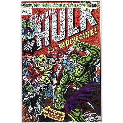 Buy Hunt For Wolverine #1 Comic Book Shattered Variant NM Hulk 181 Homage 2018 RAW • 15.80£