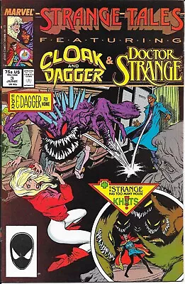 Buy Strange Tales # 3 Featuring Cloak And Dagger & Doctor Strange (1987-1988 Series) • 4.99£