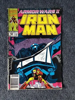 Buy Iron Man   Armour Wars 2   Comic #264 1990 • 4.99£