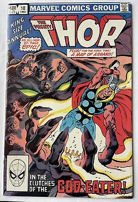 Buy Thor Annual #10 • KEY 1st Appearance Demogorge The God-Eater! 1st Apollo! 1982 • 3.94£