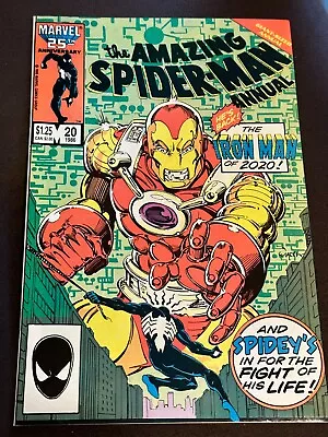Buy Amazing Spider-Man Annual #20 (1986) Vs Iron Man  Marvel Fine/Very FIne • 1.82£